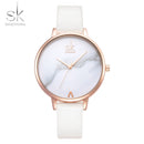 Shengke Women Watches Luxury Brand Wristwatch Leather Women Watch Fashion Ladies Geneva Quartz Clock Relogio Feminino New SK