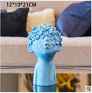 Nordic Minimalist Resin Figurines Cute Butterfly Boy Sculpture Home Livingroom Table Figure Statues Decor Coffee Desk Ornaments