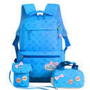 Mochilas escolares para niños, Mochila con estampado para adolescentes y niñas, mochilas escolares, 3 unidades/juego, Mochila de viaje para niños, bolso de hombro bonito