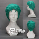 5PCS Japanese Anime Roronoa Zoro Cosplay Costume Comic Halloween Cosplay robe Full Set wig and kerchief free shipping