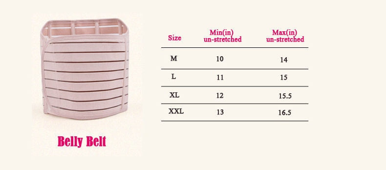 3-in-1-Taillenkorsett-Trainingskorsetts Postpartale Genesung Bauch- / Taillen- / Beckengürtel zum Abnehmen des Körperstützbands