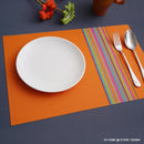 Home Decorative Table Mats PVC 45x30CM Table Placement Fashion Table Placemat Stain-resistant Table Pad Place Mat Set of 4PCS