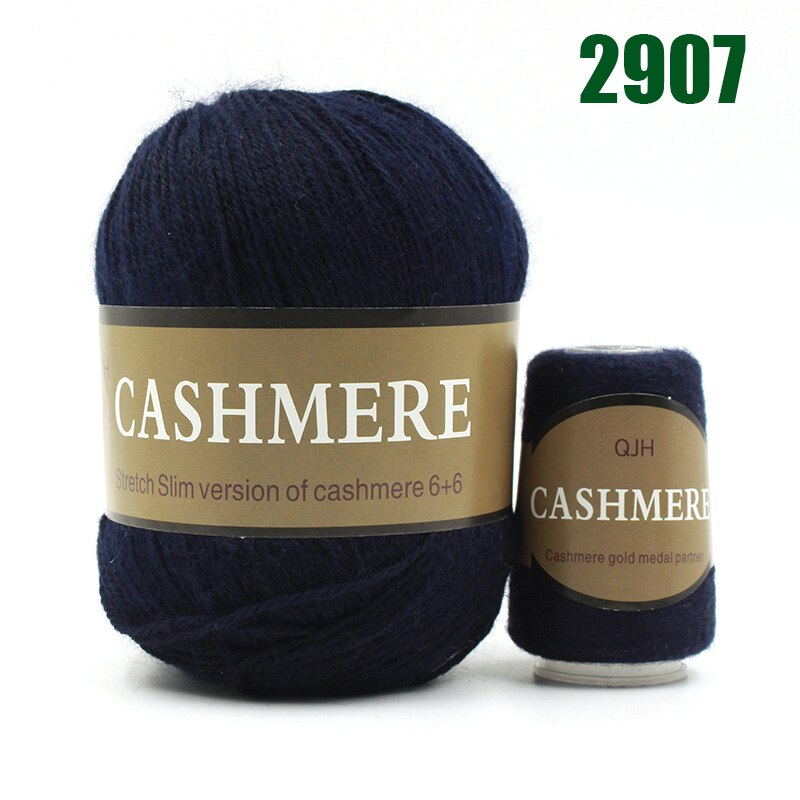 (300 g/lote) 6 + 6 lana de Cachemira estambre para tejer hilo a mano máquina Erdos tejer Cachemira tejer agujas sin hilo
