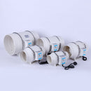 220V Centrifugal Fans& 4/5/6 Inch Activated Carbon Air Filter Set For Led grow light Indoor Hydroponics Grow Tent Greenhouses