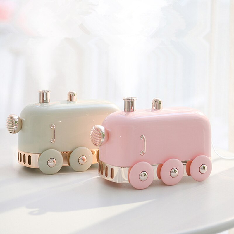 300ml Ulrasonic Air Humidifier Mini Train USB Essential Oil Diffuser Aroma Mist Maker Fogger Portable Atomizer For Home