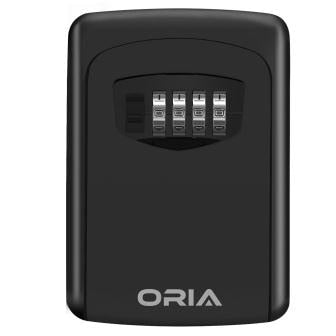 ORIA 4 Digit Combination Durable Key Storage Lock Box Wall Mounted Safety Key Lock Box Large Storage Capacity