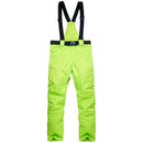 Neue Winter Dicke Warme Skihose Männer Frauen Liebhaber Winddicht Wasserdicht Hosenträgerhose Schnee Snowboardhose Plus Größe