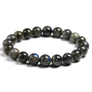 Natural Dark Grey Labradorite Stone bracelet Men Natural Stone Bracelets DIY Handmade Fine Jewelry for Woman Lover's Gift