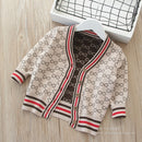 Children&#39;s sweater boys and girls sweater coat children&#39;s double layer thickened sweater