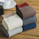 2021 Autumn Winter New High Quality Organic Cotton Harajuku Happy Men Socks Compression Sock Men's Business Dress Long Sock Gift