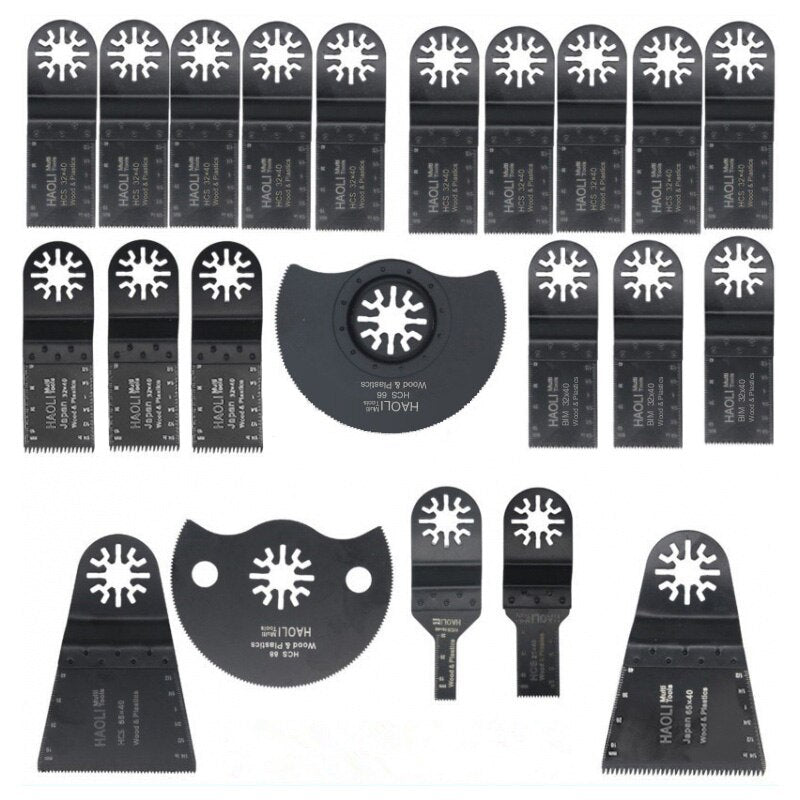 PROSTORMER 34 mm oszillierende Multi-Tool-Sägeblätter Universelles Zubehör für mehrere Marken Abnehmbares Mehrzweck-Schneidblatt