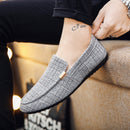 ZYYZYM Men Casual Shoes 2021 Spring Summer Men Loafers New Slip On Light Canvas Youth Men Shoes Breathable Fashion Flat Footwear