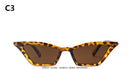 ZXWLYXGX 2020 new cat eye sunglasses women brand design retro colorful transparent colorful fashion cateye sun glasses men UV400
