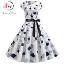 Pumpkin Print Halloween Women 2022 Summer O Neck Short Sleeve Party Robe Femme Elegant Vintage Dresses