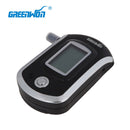 GREENWON LCD Digital Breath Alcohol Test Analyzer Breathalyzer Tester Alcoholicity Meter Detector Black