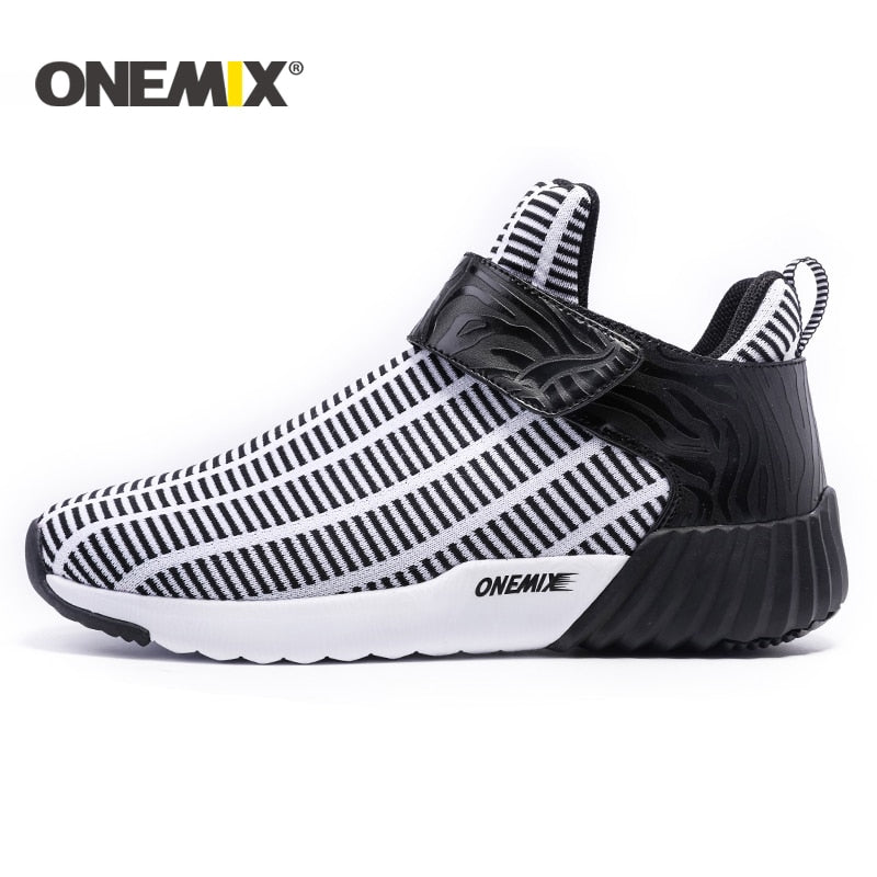 ONEMIX New Winter Running Shoes Warm Height Increasing Shoes Winter Men &amp; Woman Sports Shoes Outdoor Unisex Athletic Sport Shoes