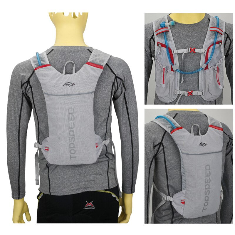 LOCAL LION 5L Running Hydration Backpack Women Men Jogging Sport Backpack ,Trail Running Marathon Bag