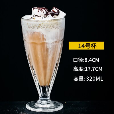 Creative Coctail Cocktail Glass Cup Juice Glass barware Cup Summer Sand Ice Cream cup Drinkware Beer Milk-shake Fruit Tea glass