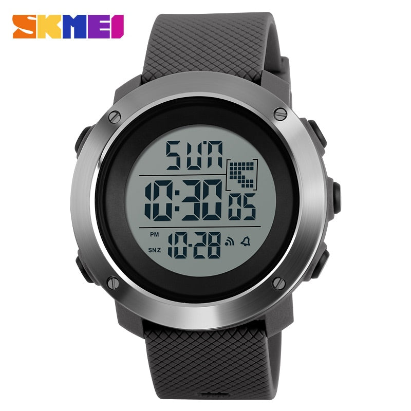 Relojes digitales para hombre, cronógrafo informal a la moda, reloj deportivo de doble hora, reloj electrónico Led para hombre, reloj Masculino SKMEI