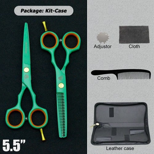 5.5" black hair scissors barber razor scissors hot scissors hair cut designs cheap hairdressing tools hair clipper kids scisors