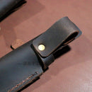 10-18cm Customized handmade manual first layer Crazy horse cowhide Fruit knife sheath, scabbard chef knife cover case