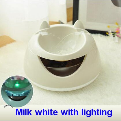 Automatic Luminous Pets Water Fountain For Cats Fountain Dogs USB Electric Water Dispenser Drinking Bowls For A Cat