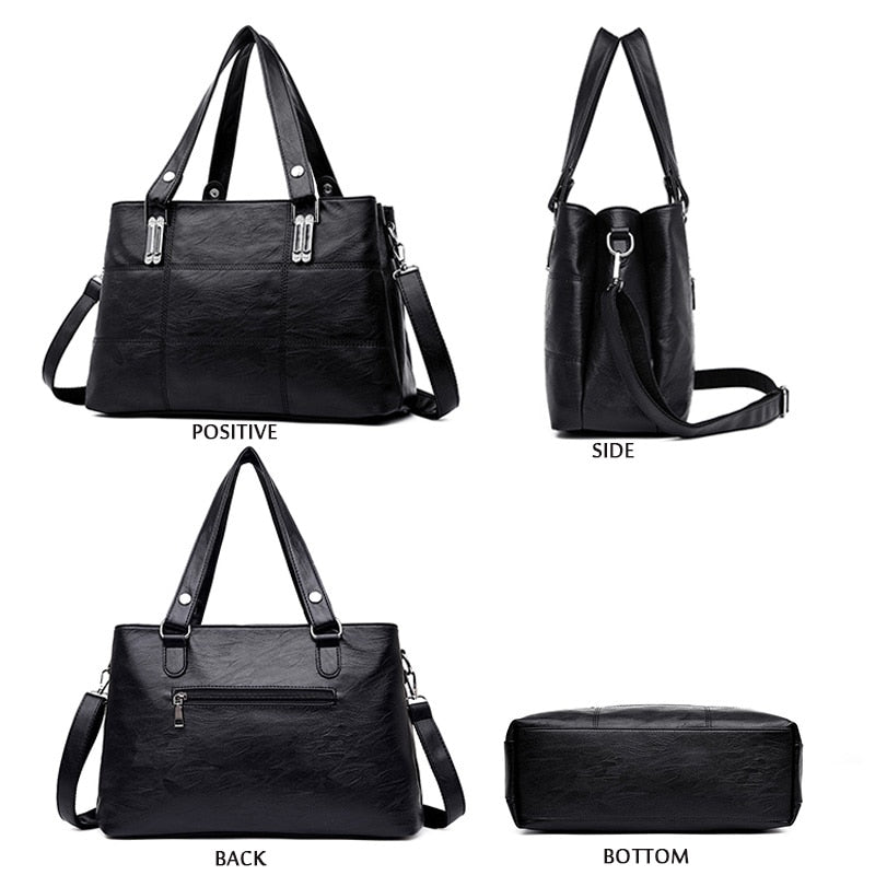 KMFFLY brand women leather handbags women&