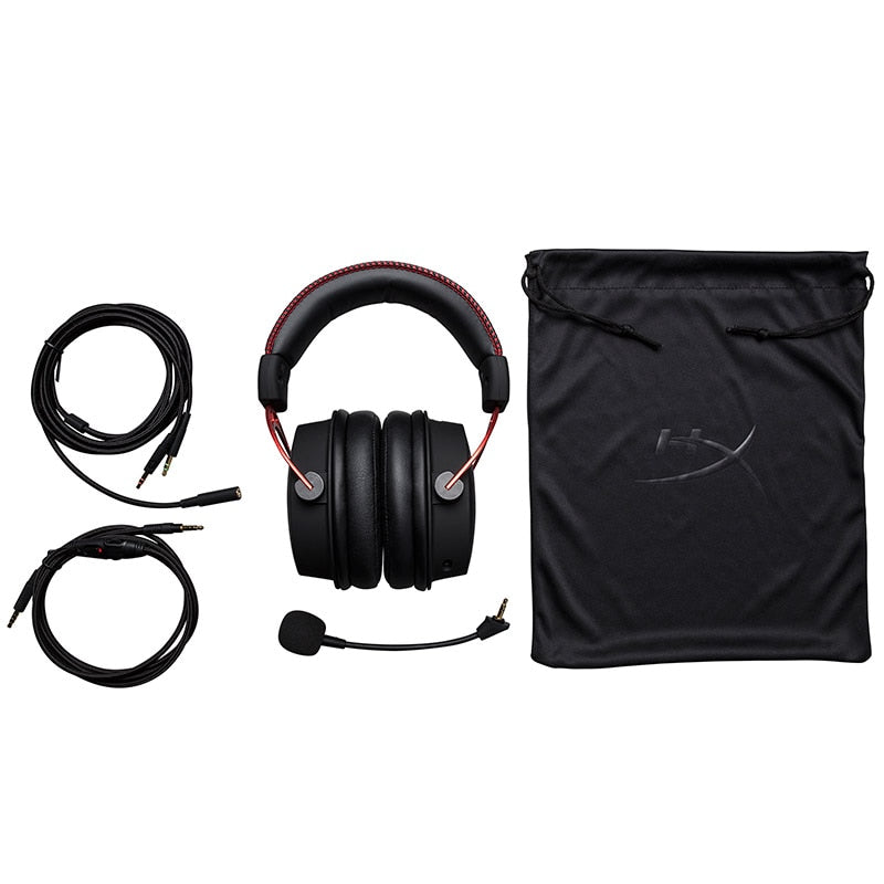 Auriculares Kingston HyperX Cloud Alpha de edición limitada para deportes electrónicos con micrófono, auriculares para juegos para PC, PS4, Xbox Mobile