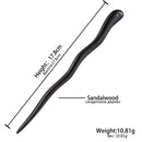 Japanese hair jewelry ornaments for women Traditional wood sticks pins diy head accessories Casual everyday&