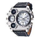 Oulm 1349 New Sport Watches Men Super Big Large Dial Male Quartz Clock Decorative Compass Luxury Men&