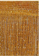 3x2.6m String Curtain Shiny Tassel Line Curtains Window Door Divider Drape Living Room Decor Valance