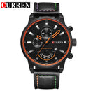 Reloj de cuarzo Curren para hombre, relojes de cuero de lujo de marca superior para hombre, nuevo reloj Masculino, reloj deportivo informal a la moda, relojes de pulsera para hombre