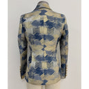 HIGH QUALITY New Fashion 2022 Designer Blazer Jacket Women's Lion Metal Buttons Double Breasted Colors Painting Jacquard Blazer