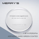 MERRYS DESIGN Men Alloy Glasses Frame Men Square Half Optical Ultralight Myopia Hyperopia Prescription Eyeglasses S2102