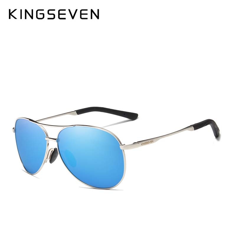 KINGSEVEN Brand Fashion Herren UV400 Polarisierte Sonnenbrille Herren Driving Shield Eyewear Sonnenbrille Oculos Gafas N7013