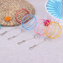 2019 New Pet Supplies Hay Manger Food Ball Stainless Steel Plating Grass Rack Ball For Rabbit Guinea Pig Pet Hamster Supplies