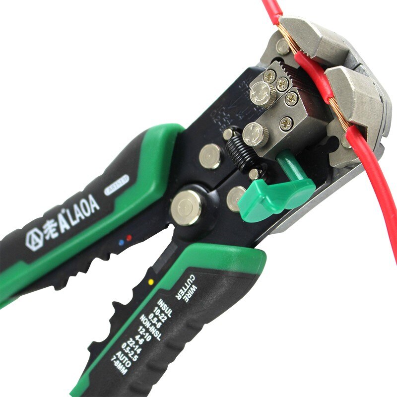 LAOA Automatic Wire Stripper Crimping Pliers Terminal Cutter Tool Cable Stripping Terminal Pliers for Electrician