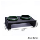 Negro PU cuero joyería anillo pendientes soporte conjunto joyería colgante collar cadena gargantillas pantalla busto brazalete Organzier