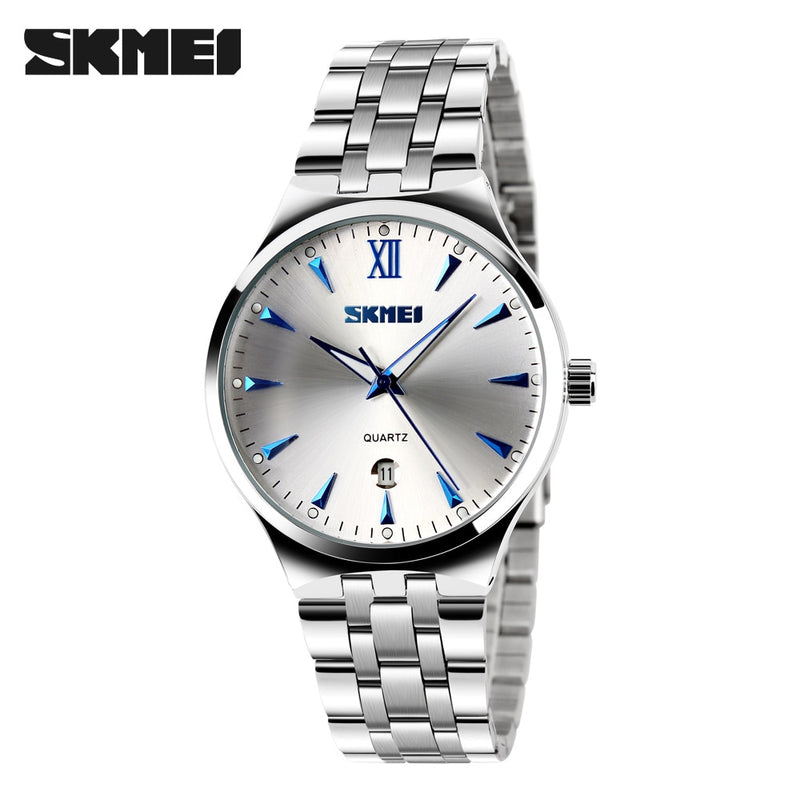 SKMEI Fashion Ladies Sport Watches Women Quartz Watch 3Bar Waterproof Female Wristwatches Calendar Relogio Feminino Clock 9071