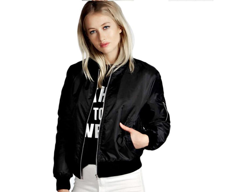 2022 Mode Sommer Windjacke Frauen Jacke Mäntel Langarm Basic Jacken Bomber Dünne Frauen Arbeitskleidung Jacke Weibliche Outwear