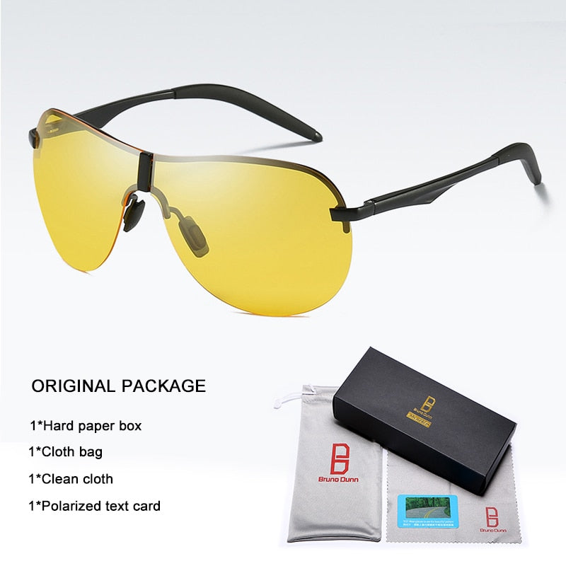 Bruno Dunn AVIATION Sunglasses Men Polarized UV400 High Quality brand Design 2020 sun glasses for male oculos  de sol masculino