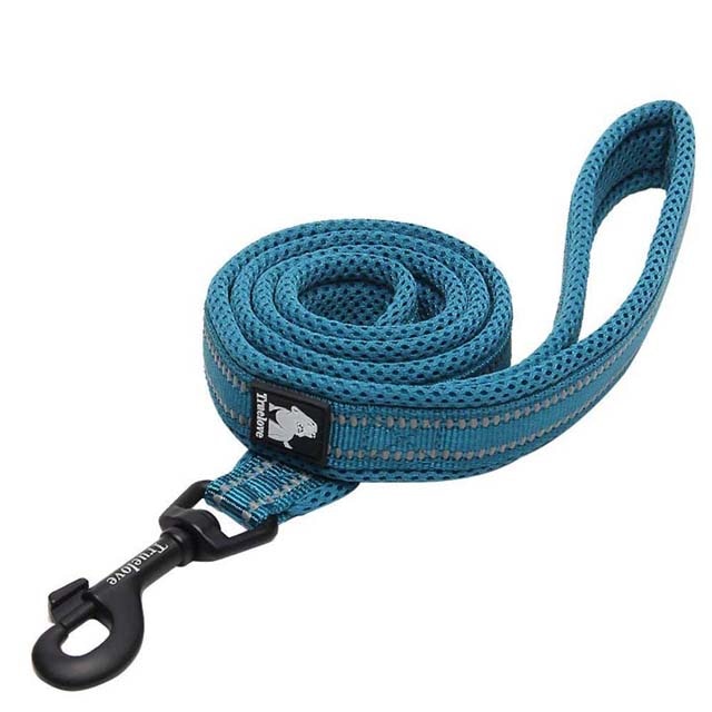 Truelove Soft mesh Nylon Dog Leash Double Trickness Running Reflective safe Walking Training Pet Dog Lead leash Stock 200cm hot