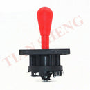 2Pcs/Lot New Competition American happ Style Bat top Arcade Nylon Joystick 8 ways for Arcade parts Game Machine Accessory