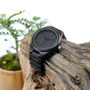 BOBO BIRD WH05, diseño de marca, reloj clásico de madera de ébano para hombre, correa de madera completa, relojes de cuarzo, regalo ligero para hombres, caja de cartón