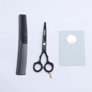 Brainbow 5,5 'profesional negro Japón tijeras de pelo corte adelgazamiento peluquería tijeras salón corte de pelo herramientas de estilismo