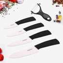 FINDKING Zirconia Ceramic Knife set 3&quot; 4&quot; 5&quot; 6&quot; inch+ Peeler+Covers Paring Fruit Utility Kithchen Knife 5pcs 2018 best knives