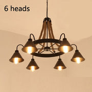 The Foundry | Industrial Iron Chandelier for Loft and Restaurant Spaces