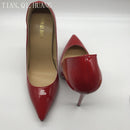 NEW arrivel Woman Sexy Red Pumps High Quality Suede Shoes High Heel Nightclub Patent Leather Shoes