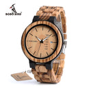 BOBO BIRD, relojes para hombre, reloj de cuarzo para hombre, relojes de pulsera de cuarzo, reloj de madera, relojes de pulsera para hombre, reloj Masculino