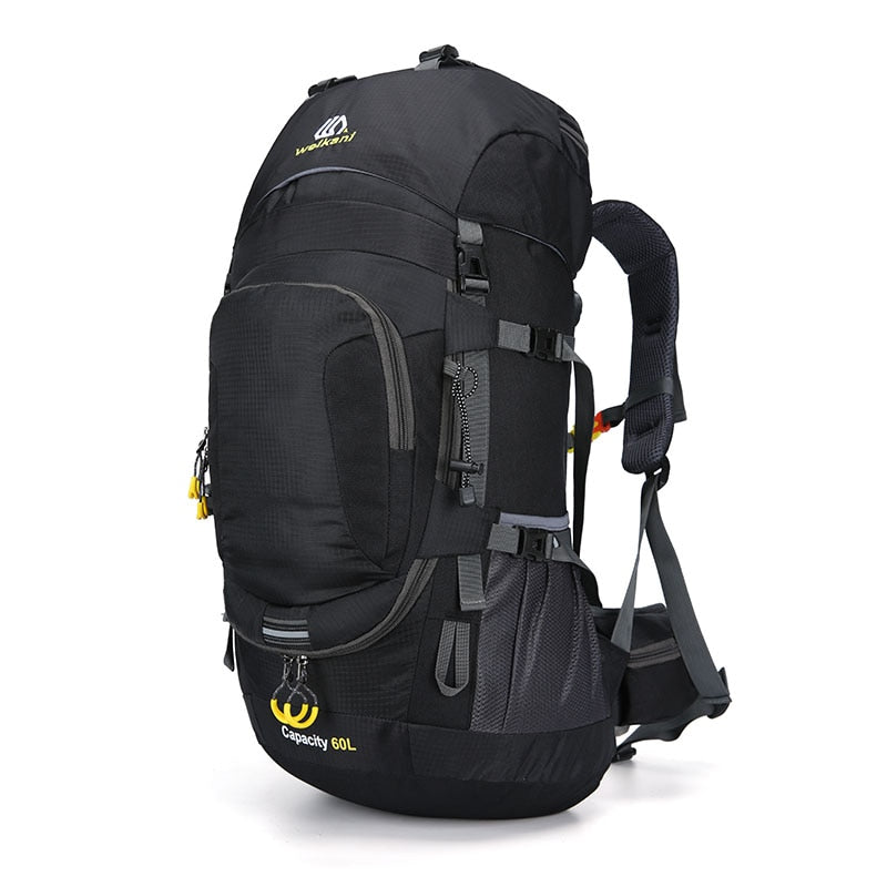 Mochila al aire libre bolsa de camping 50/60l hombres con reflejo de luz mochila de viaje impermeable hombre camping senderismo bolsas mochila deportes